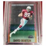 1999 Topps Chrome David Boston Rookie Card - PSA 9