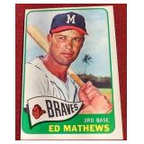 1965 Topps Ed Mathews Card