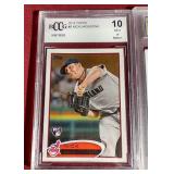 (2) Graded Baseball Rookie/Prospect Cards