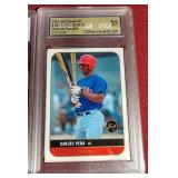 (2) Graded Baseball Rookie/Prospect Cards