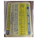 1987 Topps Barry Larkin Rookie Card - PSA 8