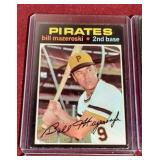 (6) 1971 Topps Baseball Cards - All HOFers