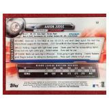 2017 Bowman Aaron Judge Rookie Card