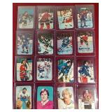 (16) 1976-77 Topps Glossy Hockey Cards - 16/22 Cards