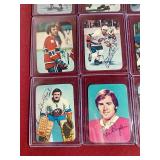 (16) 1976-77 Topps Glossy Hockey Cards - 16/22 Cards
