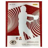 2020 Chronicles Clear Vision Jordan Love Rookie Card