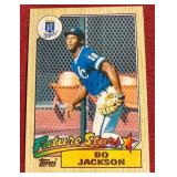 1987 Topps Bo Jackson Rookie Card