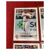 (4) 2022 Topps Royce Lewis Rookie Cards