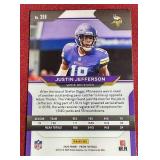2020 Panini Prizm Justin Jefferson Reverse Negative Rookie Card