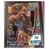 2020 Prizm Draft Picks Anthony Edwards Fast Break Prizm Rookie Card - ISA 9