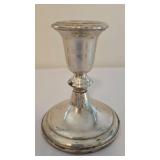 Pair of Vintage Weighted Sterling Silver Candlesticks