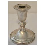 Pair of Vintage Weighted Sterling Silver Candlesticks