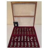 Marinakis Bros. Cased Chess-Piece Set