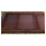 Glossy Dark Wood Coffee Table