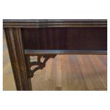 Glossy Dark Wood Coffee Table