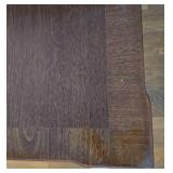 Glossy Dark Wood Coffee Table