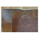 Glossy Dark Wood Coffee Table