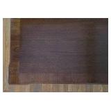 Glossy Dark Wood Coffee Table