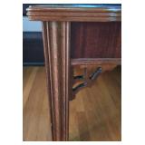 Glossy Dark Wood Coffee Table