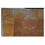 Glossy Dark Wood Coffee Table