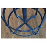 Pair of Industrial-Design Kitchen Stools