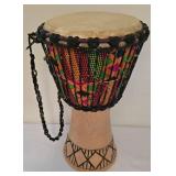 Vibrant African Drum & Ethnic Rainstick