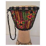 Vibrant African Drum & Ethnic Rainstick
