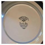 Large Scandia Blue Brick Oven Stoneware Set