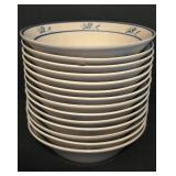 Large Scandia Blue Brick Oven Stoneware Set