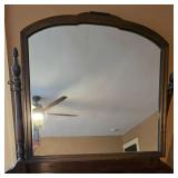 Nostalgic Vintage Mirrored Bureau