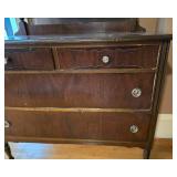 Nostalgic Vintage Mirrored Bureau