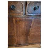 Vintage Bedroom Mirrored Bureau