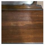 Vintage Bedroom Mirrored Bureau