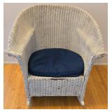 Vintage  Wicker Rocking Chair