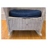 Vintage  Wicker Rocking Chair