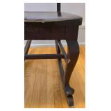 Sweet Vintage Dark Wood Rocking Chair