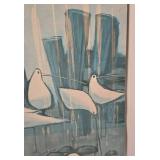 Robert McCaine Watercolor on Canvas