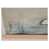 Robert McCaine Watercolor on Canvas