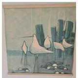 Robert McCaine Watercolor on Canvas