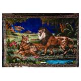 Vintage Velvet Wall Tapestry