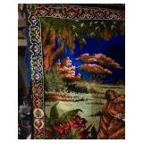 Vintage Velvet Wall Tapestry