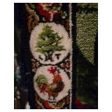 Vintage Velvet Wall Tapestry