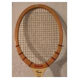 Vintage Tennis Racket + Women