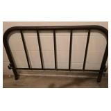 Vintage Simmons Bed Brass Head and Foot Board Set