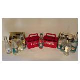 Collectible Coca-Cola Crate, Unopened Soda Bottles & More