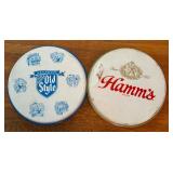Vintage Hamm’s Beer Tray and Vintage Old Style Beer Tray