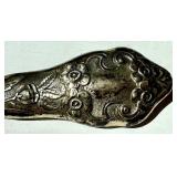 Antique Sterling Silver Manicure Tool & Two Miniature Glove Powder Tins