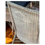 Three Piece Vintage Wicker Set