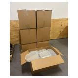 Pallet of 9 Boxes of ULINE Parts Bins (S-12415) (approximately 30 bins per box)