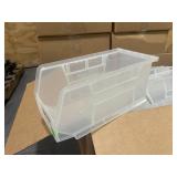 Pallet of 9 Boxes of ULINE Parts Bins (S-12415) (approximately 30 bins per box)